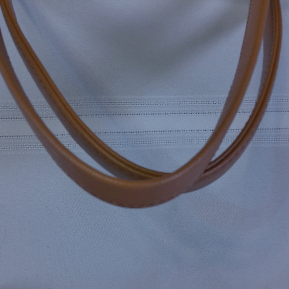 EC Michael Kors Kelsey Navy Nylon Lg Tote Leather Trim GoldTone Accents COA Inc - Picture 8 of 16